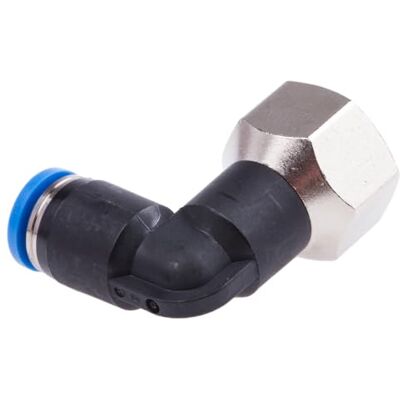FESTO QSLF-1/8-4-B (153273) Raccordo a L. Dimensioni: standard larghezza nominale: 2,8 mm. Posizione di montaggio: a piacere FESTO QSLF-1/8-4-B (153273) Raccordo a L. Dimensioni: standard larghezza nominale: 2,8 mm. Posizione di montaggio: a piacere