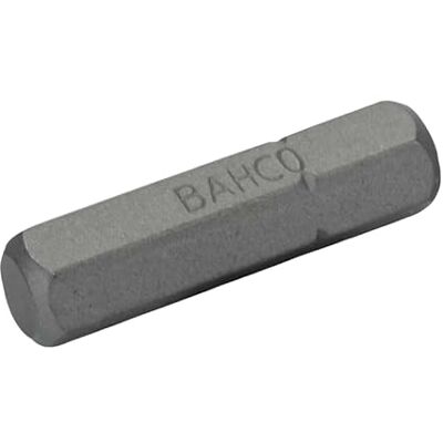 Bahco Punta estándar 1/4" para tornillos hexagonales 5/32" de 25 mm (5 piezas/caja de plástico) Bahco Punta estándar 1/4" para tornillos hexagonales 5/32" de 25 mm (5 piezas/caja de plástico)