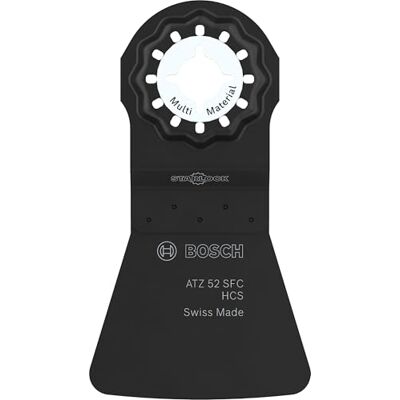 Bosch 10x Lama per raschietto ATZ 52 SCF (per Colla, Vernice su legno, Larghezza 52 mm, Professional Accessorio Utensile multifunzione) Bosch 10x Lama per raschietto ATZ 52 SCF (per Colla, Vernice su legno, Larghezza 52 mm, Professional Accessorio Utensile multifunzione)