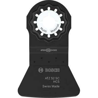 Bosch 1x Lama per raschietto ATZ 52 SC (per Malta, Colla, Larghezza 52 mm, Professional Accessorio Utensile multifunzione) Bosch 1x Lama per raschietto ATZ 52 SC (per Malta, Colla, Larghezza 52 mm, Professional Accessorio Utensile multifunzione)