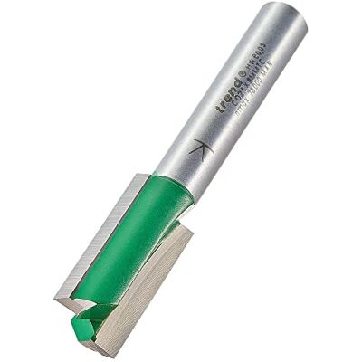 TREND Fresa a due taglienti per gole diametro 12,7 mm x taglio 25,4 mm, adatta per applicazioni come incisione, scanalatura, battentature e mortasatura poco profonda, TREND Fresa a due taglienti per gole diametro 12,7 mm x taglio 25,4 mm, adatta per applicazioni come incisione, scanalatura, battentature e mortasatura poco profonda,