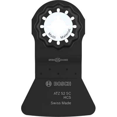 Bosch 10x Lama per raschietto ATZ 52 SC (per Malta, Colla, Larghezza 52 mm, Professional Accessorio Utensile multifunzione) Bosch 10x Lama per raschietto ATZ 52 SC (per Malta, Colla, Larghezza 52 mm, Professional Accessorio Utensile multifunzione)