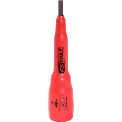 KS TOOLS Bussola Isolata per Viti a Esagono Incassato, 8 mm, 3/8 KS TOOLS Bussola Isolata per Viti a Esagono Incassato, 8 mm, 3/8