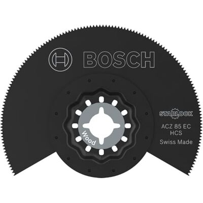 Bosch 1x Lama segmentata ACZ 85 EC (per Legno tenero, Ø 85 mm, Professional Accessorio Utensile multifunzione) Bosch 1x Lama segmentata ACZ 85 EC (per Legno tenero, Ø 85 mm, Professional Accessorio Utensile multifunzione)