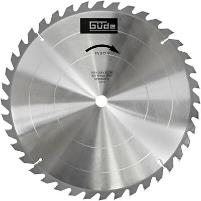 Güde Lama per sega per legna da ardere HM, 500 x 30 x 40 Z, in metallo duro 500 x 30, 40 denti) Güde Lama per sega per legna da ardere HM, 500 x 30 x 40 Z, in metallo duro 500 x 30, 40 denti)