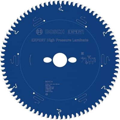 Bosch Accessories Lama per sega circolare High-Pressure Laminate per laminato ad alta pressione, 254 x 30 x 2.8 mm, accessorio per sega circolare Bosch Accessories Lama per sega circolare High-Pressure Laminate per laminato ad alta pressione, 254 x 30 x 2.8 mm, accessorio per sega circolare