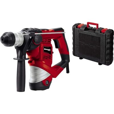 Einhell TC-RH 900 Martello Tassellatore a 3 funzioni (220-240 V, 900 W, giri min. 850, percussioni min. 4000,forza percussione 3,0 Joule, attacco SDS-plus, valigia) Einhell TC-RH 900 Martello Tassellatore a 3 funzioni (220-240 V, 900 W, giri min. 850, percussioni min. 4000,forza percussione 3,0 Joule, attacco SDS-plus, valigia)
