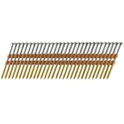 B & C Eagle A314 x 120HDR/22 Round Head 3 – 1/10,2 cm x .120 x 22 Degree Hot DIP Galvanized Ring Shank Plastic Collated framing Nails (500 per box) B & C Eagle A314 x 120HDR/22 Round Head 3 – 1/10,2 cm x .120 x 22 Degree Hot DIP Galvanized Ring Shank Plastic Collated framing Nails (500 per box)
