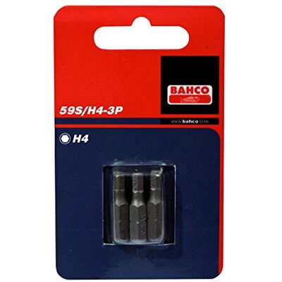 Bahco 3XBITS HEX10 25MM 1/4 STANDAR Bahco 3XBITS HEX10 25MM 1/4 STANDAR