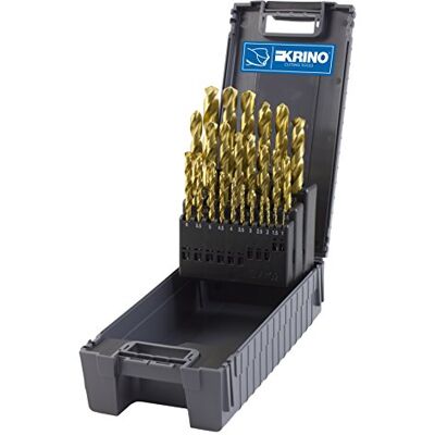 Set di utensili rivestiti in TiN KRINO 01170302 - 25 pezzi Set di utensili rivestiti in TiN KRINO 01170302 - 25 pezzi