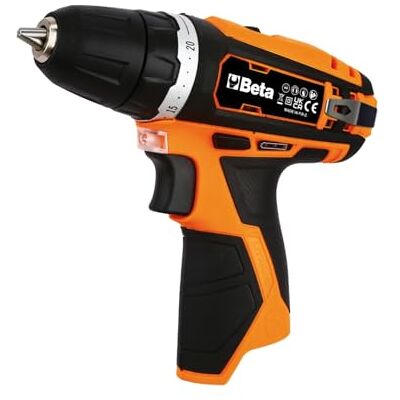 BETA 1972/12V-10 – Trapano Avvitatore Ultracompatto 12V, Solo Corpo Macchina, 30 Nm, Mandrino 10 mm, LED Integrato, Doppia Velocità, Impugnatura Ergonomica BETA 1972/12V-10 – Trapano Avvitatore Ultracompatto 12V, Solo Corpo Macchina, 30 Nm, Mandrino 10 mm, LED Integrato, Doppia Velocità, Impugnatura Ergonomica