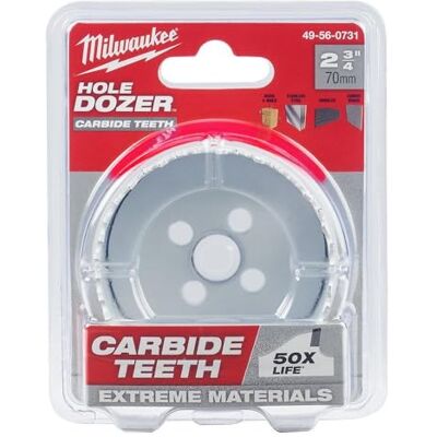 Milwaukee Cor.HOLE DOZER Carbide 70mm-1pc Milwaukee Cor.HOLE DOZER Carbide 70mm-1pc