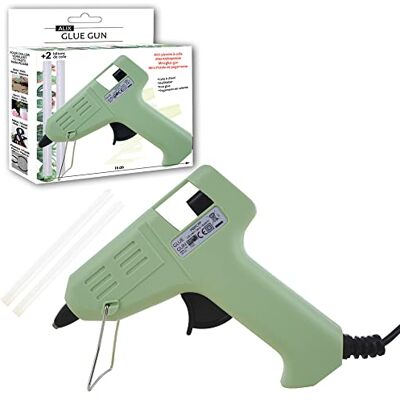 Cléopâtre Cleopatre Cleo'Gun Fix Mini Pistola Colla Termofusibile con 2 Ricariche Cléopâtre Cleopatre Cleo'Gun Fix Mini Pistola Colla Termofusibile con 2 Ricariche