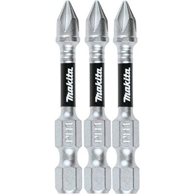 Makita E-00773 Impact XPS #2 Phillips 2" Power Bit, 3/pk Makita E-00773 Impact XPS #2 Phillips 2" Power Bit, 3/pk