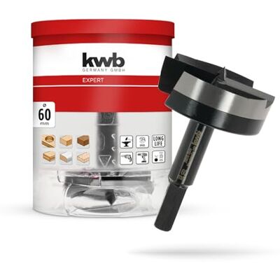 kwb - 706460 - 60 mm - tagliagatta e filetatrice - set di punte kwb - 706460 - 60 mm - tagliagatta e filetatrice - set di punte