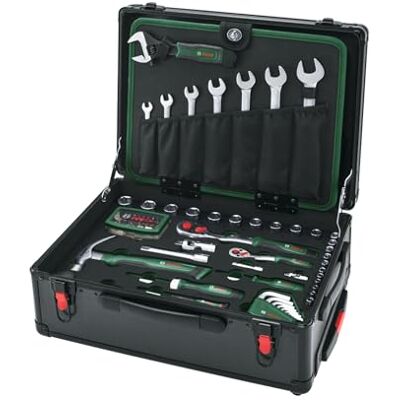 Bosch Set di 119 attrezzi per rollare gli attrezzi (accessori manuali) Bosch Set di 119 attrezzi per rollare gli attrezzi (accessori manuali)