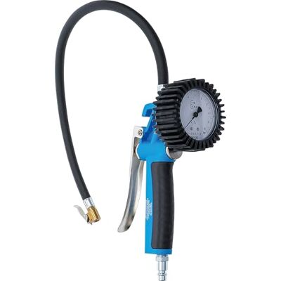 BGS Pistola pneumatica per gonfiaggio gomme calibrata 0 10 bar BGS Pistola pneumatica per gonfiaggio gomme calibrata 0 10 bar