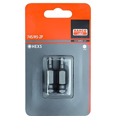 Bahco 2 Puntas Hex 6X35 Mm 7/16 Bahco 2 Puntas Hex 6X35 Mm 7/16