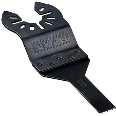 DeWalt ACCESSORI PER UTENSILE MULTIFUZIONE Lama per tagli ad affondamento larghezza 10mm lunghezza 43mm Per tagli veloci e precisi su legno, cartongesso e materiali plastici DeWalt ACCESSORI PER UTENSILE MULTIFUZIONE Lama per tagli ad affondamento larghezza 10mm lunghezza 43mm Per tagli veloci e precisi su legno, cartongesso e materiali plastici