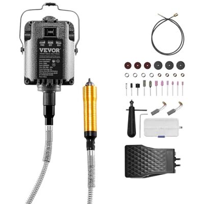 Vevor Affilatrice a Albero Flessibile 1000W - Utensile Rotativo Elettrico Vevor Affilatrice a Albero Flessibile 1000W - Utensile Rotativo Elettrico