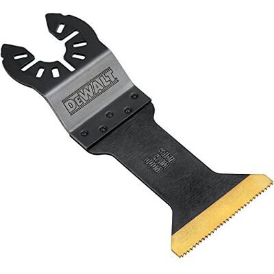 DeWalt Multi-Tool Lama per sae, in titanio, 55 x 44 mm, 100 pezzi, colore: Nero DeWalt Multi-Tool Lama per sae, in titanio, 55 x 44 mm, 100 pezzi, colore: Nero