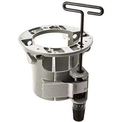 Bosch Base per fresatrice da tavolo con chiave esagonale sopra il tavolo, colore: argento Bosch Base per fresatrice da tavolo con chiave esagonale sopra il tavolo, colore: argento