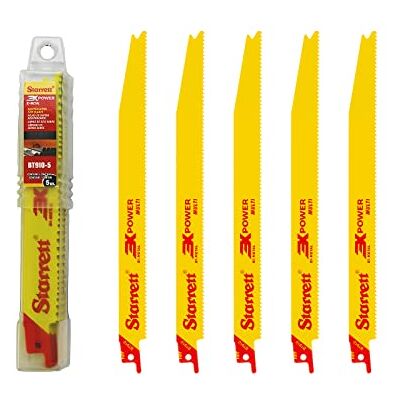 Lama da sega bimateriale Starrett BT910-5 - Conica 228mm - 10 denti per pollice - Confezione da 5 Lama da sega bimateriale Starrett BT910-5 - Conica 228mm - 10 denti per pollice - Confezione da 5