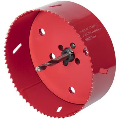 wolfcraft Sega a tazza BIM I I Per materiali per costruzioni a secco, legno, plastica e metalli, profondità di taglio 40 mm wolfcraft Sega a tazza BIM I I Per materiali per costruzioni a secco, legno, plastica e metalli, profondità di taglio 40 mm