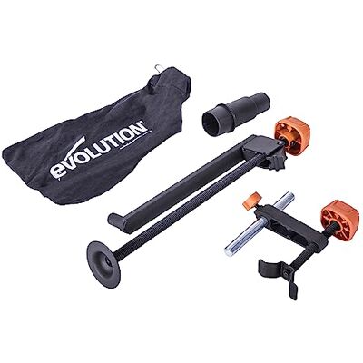 Evolution Power Tools R210SMS - Utensili elettrici - Include 2 morsetti, sacchetto polvere, adattatore Evolution Power Tools R210SMS - Utensili elettrici - Include 2 morsetti, sacchetto polvere, adattatore
