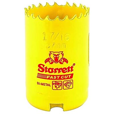 Starrett CORONA PERF.BIMETAL FAST CUT 37mm.DIAM. Starrett CORONA PERF.BIMETAL FAST CUT 37mm.DIAM.