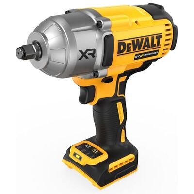 DeWalt 18V Xr Avvitatore a Percussione Hog Ring High Senza Spazzole da 1/2", Unità Nuda DeWalt 18V Xr Avvitatore a Percussione Hog Ring High Senza Spazzole da 1/2", Unità Nuda