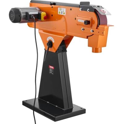VEVOR Levigatrice a Nastro da 7,62 x 200,7 cm di Livello Industriale da 2100 W con Angolo Regolabile da 0° a 45° e Porta di Raccolta della Polvere per la Lavorazione Professionale del Legno VEVOR Levigatrice a Nastro da 7,62 x 200,7 cm di Livello Industriale da 2100 W con Angolo Regolabile da 0° a 45° e Porta di Raccolta della Polvere per la Lavorazione Professionale del Legno