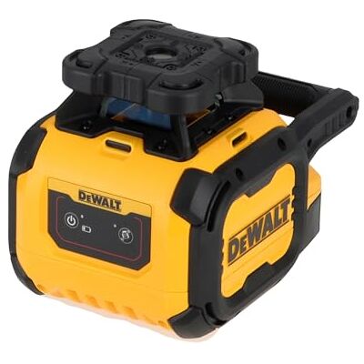 DeWalt Laser Rotante Rosso , Portata 600m con Rilevatore, Batteria Alcalina 35 Ore, IP66, Precisione 2.2mm DeWalt Laser Rotante Rosso , Portata 600m con Rilevatore, Batteria Alcalina 35 Ore, IP66, Precisione 2.2mm