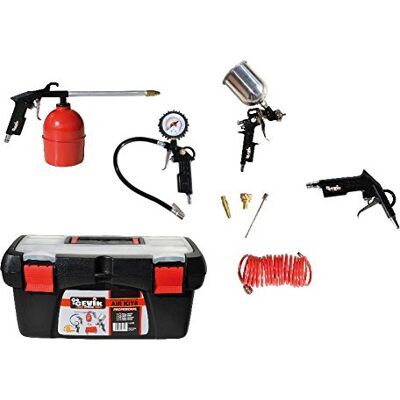 Cevik - Kit aerografo per compressore - 8 pezzi Cevik - Kit aerografo per compressore - 8 pezzi