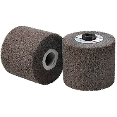 3M Scotch-Brite(TM) Pennello a punta per finiture in ossido di alluminio, diametro 4 cm x larghezza 4 cm, filettatura 5/8"-11, 5S, 1 3M Scotch-Brite(TM) Pennello a punta per finiture in ossido di alluminio, diametro 4 cm x larghezza 4 cm, filettatura 5/8"-11, 5S, 1