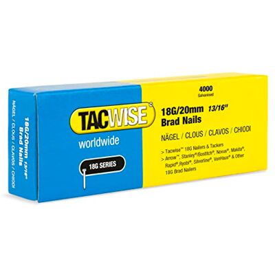 TACWISE - 1709 - 18G - 20 mm - Chiodi Brad TACWISE - 1709 - 18G - 20 mm - Chiodi Brad