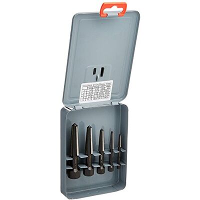 Alpen screw-remover set m5-m20, 5 pz., 0 V, grigio Alpen screw-remover set m5-m20, 5 pz., 0 V, grigio
