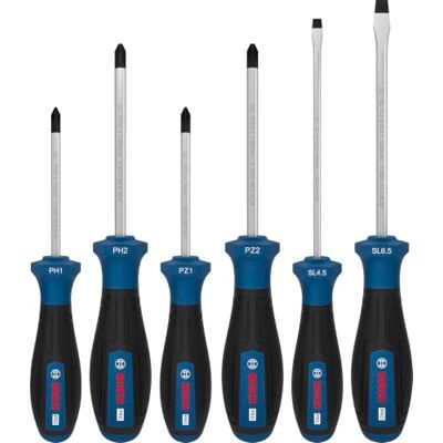 Bosch Set di cacciaviti PH/PZ/SL PRO, 6 pz. Bosch Set di cacciaviti PH/PZ/SL PRO, 6 pz.