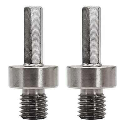 SHDIATOOL 2PK Adattatori M14 Filettatura Maschio a 3/8 "Esagonale Shank Convertitore di Collegamento per Drill Core Bit Rettifica Disco SHDIATOOL 2PK Adattatori M14 Filettatura Maschio a 3/8 "Esagonale Shank Convertitore di Collegamento per Drill Core Bit Rettifica Disco