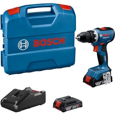 Bosch 18V System Trapano-avvitatore GSR 18V-65 (motore brushless, 2x 18V GBA 2.0Ah, caricabatteria GAL 18V-20, L-Case) Bosch 18V System Trapano-avvitatore GSR 18V-65 (motore brushless, 2x 18V GBA 2.0Ah, caricabatteria GAL 18V-20, L-Case)