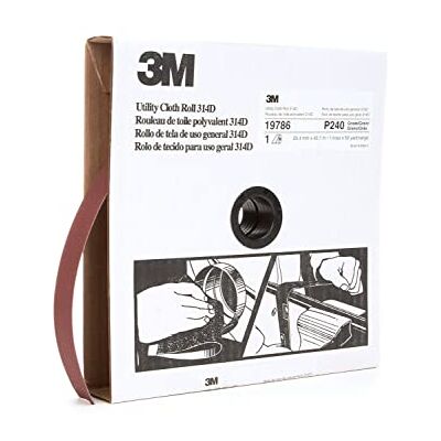 3M Utility Rotolo di stoffa , 1 "x 50 yd P240 J-peso 3M Utility Rotolo di stoffa , 1 "x 50 yd P240 J-peso