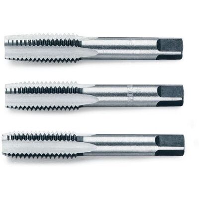 BETA 430ASW 1/2 Serie di 3 maschi a mano sgrossatore, intermedio, finitore whitworth in acciaio al cromo BETA 430ASW 1/2 Serie di 3 maschi a mano sgrossatore, intermedio, finitore whitworth in acciaio al cromo