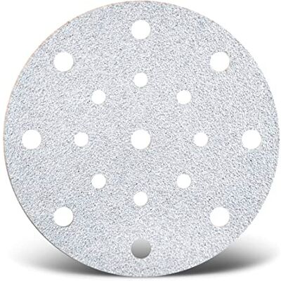 MENZER - White - 150 mm - 17 holes - Dischi abrasivi MENZER - White - 150 mm - 17 holes - Dischi abrasivi
