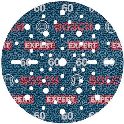 Bosch 6x Disco per levigatura EXPERT O780, 150 mm (per Legno duro, Vernice su legno, Ø 150 mm, Grano 60, Professional Accessorio levigatrice rotoorbitale) Bosch 6x Disco per levigatura EXPERT O780, 150 mm (per Legno duro, Vernice su legno, Ø 150 mm, Grano 60, Professional Accessorio levigatrice rotoorbitale)