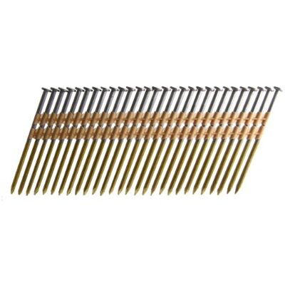 B & C Eagle A312 x 131HD/22 Round Head 3 – 1/5,1 cm x .131 x 22 Degree Hot DIP Galvanized Smooth Shank Plastic Collated framing Nails (500 per box) B & C Eagle A312 x 131HD/22 Round Head 3 – 1/5,1 cm x .131 x 22 Degree Hot DIP Galvanized Smooth Shank Plastic Collated framing Nails (500 per box)