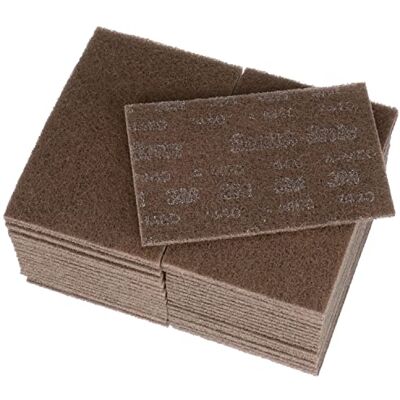 3M Scotch-Brite(TM) 7440B Cuscinetto per mani, 9 x 6 cm, grana media, confezione da 40 3M Scotch-Brite(TM) 7440B Cuscinetto per mani, 9 x 6 cm, grana media, confezione da 40