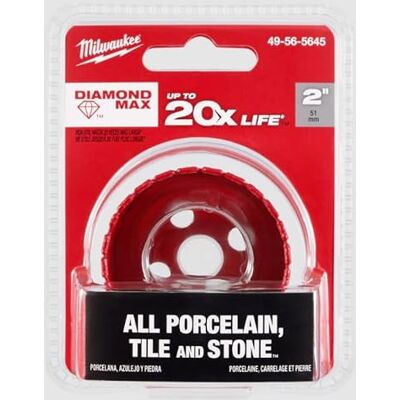 Sega a tazza diamantata Milwaukee - Strumento multi-materiali 51 mm Sega a tazza diamantata Milwaukee - Strumento multi-materiali 51 mm