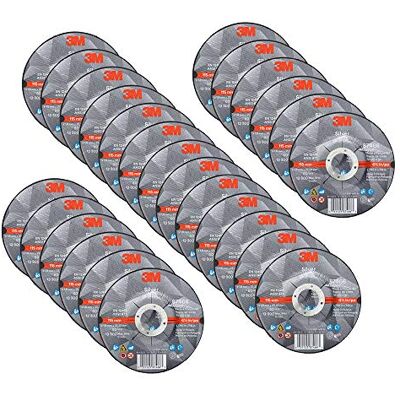 3M Rotella di taglio argento, , T27, 4,5 "x 115" x 7/8", confezione da 25 3M Rotella di taglio argento, , T27, 4,5 "x 115" x 7/8", confezione da 25