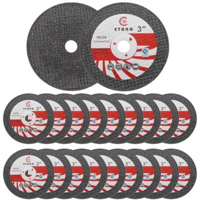 TENGMEIHUIO 18pcs Accessori per utensili elettrici Mini lama per smerigliatrice angolare da 3 pollici disco da taglio da 76 mm disco da taglio in metallo mola Taglio metallico per officina progetti fai da te (A) TENGMEIHUIO 18pcs Accessori per utensili elettrici Mini lama per smerigliatrice angolare da 3 pollici disco da taglio da 76 mm disco da taglio in metallo mola Taglio metallico per officina progetti fai da te (A)