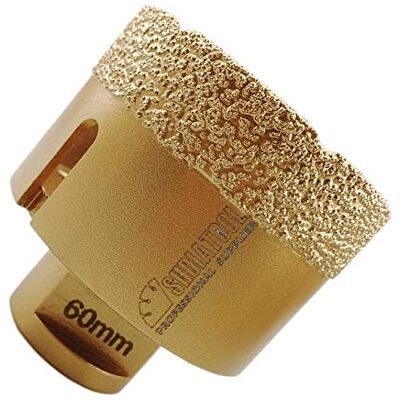 SHDIATOOL Punta per Trapano Diamantata 60mm Tazza per Piastrelle M14 Fresa per Gres Porcellanato 60 mm Foretto Diamantato per Trapano Marmo Ceramica Granito Mattoni per Flex SHDIATOOL Punta per Trapano Diamantata 60mm Tazza per Piastrelle M14 Fresa per Gres Porcellanato 60 mm Foretto Diamantato per Trapano Marmo Ceramica Granito Mattoni per Flex